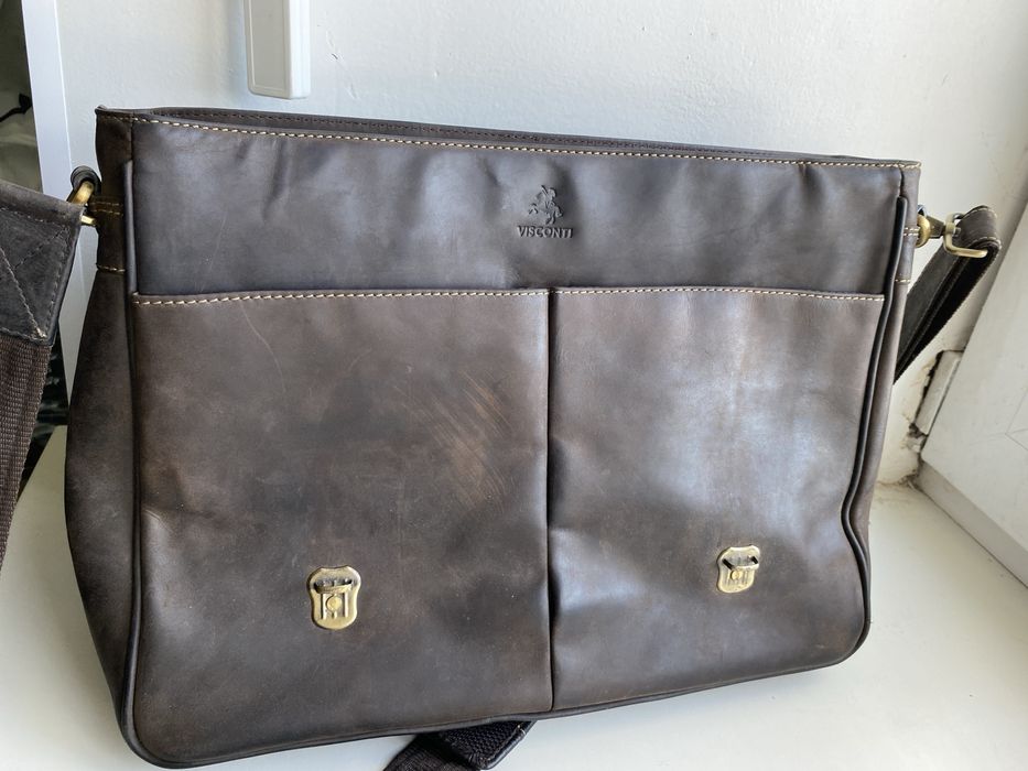 Портфель мужской Visconti 18716 Berlin (Oil Brown)