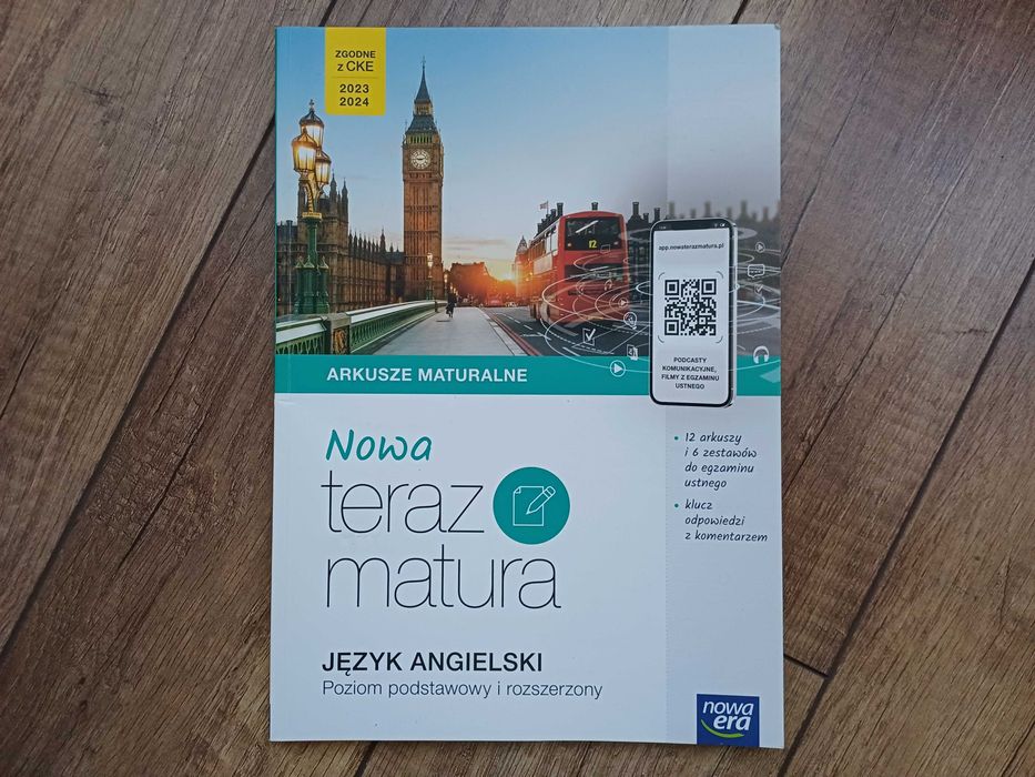 NOWA Teraz matura. Język angielski. Zadania i arkusze maturalne