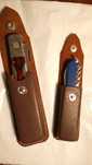 Чехол кожаный для складного ножа на пояс (подходит для Victorinox)