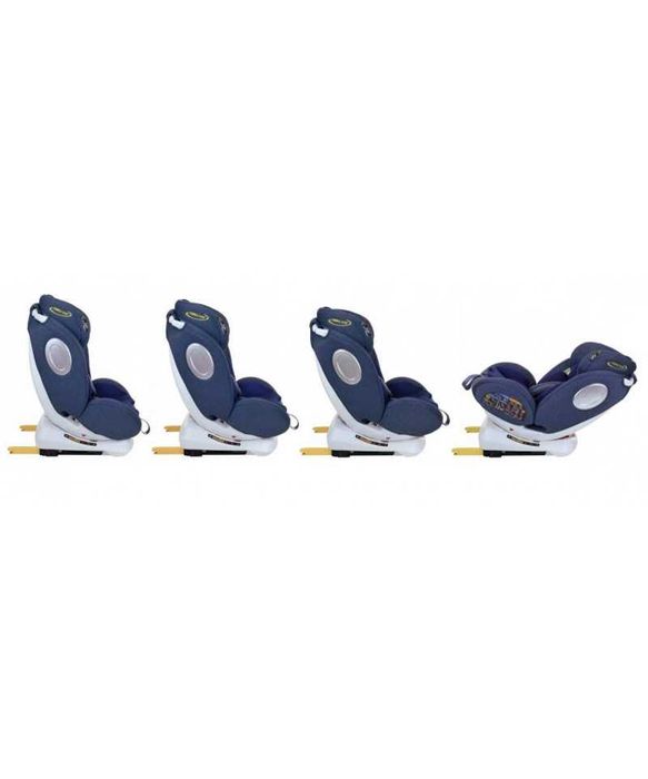 Fotelik CAPRI Obrotowy 360° 0-36 Kg ISOFIX SUMMER BABY + Daszek