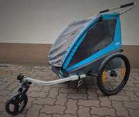 Przyczepa rowerowa Thule Coaster XT na dwoje dzieci
