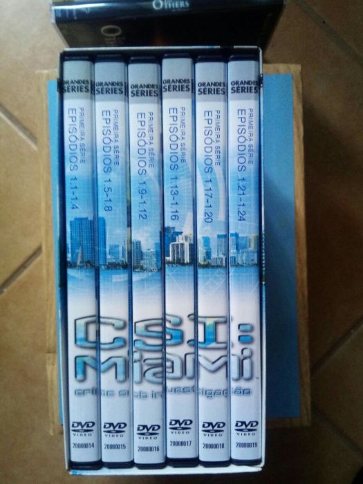Colecção DVD CSI: Miami Filmes Séries