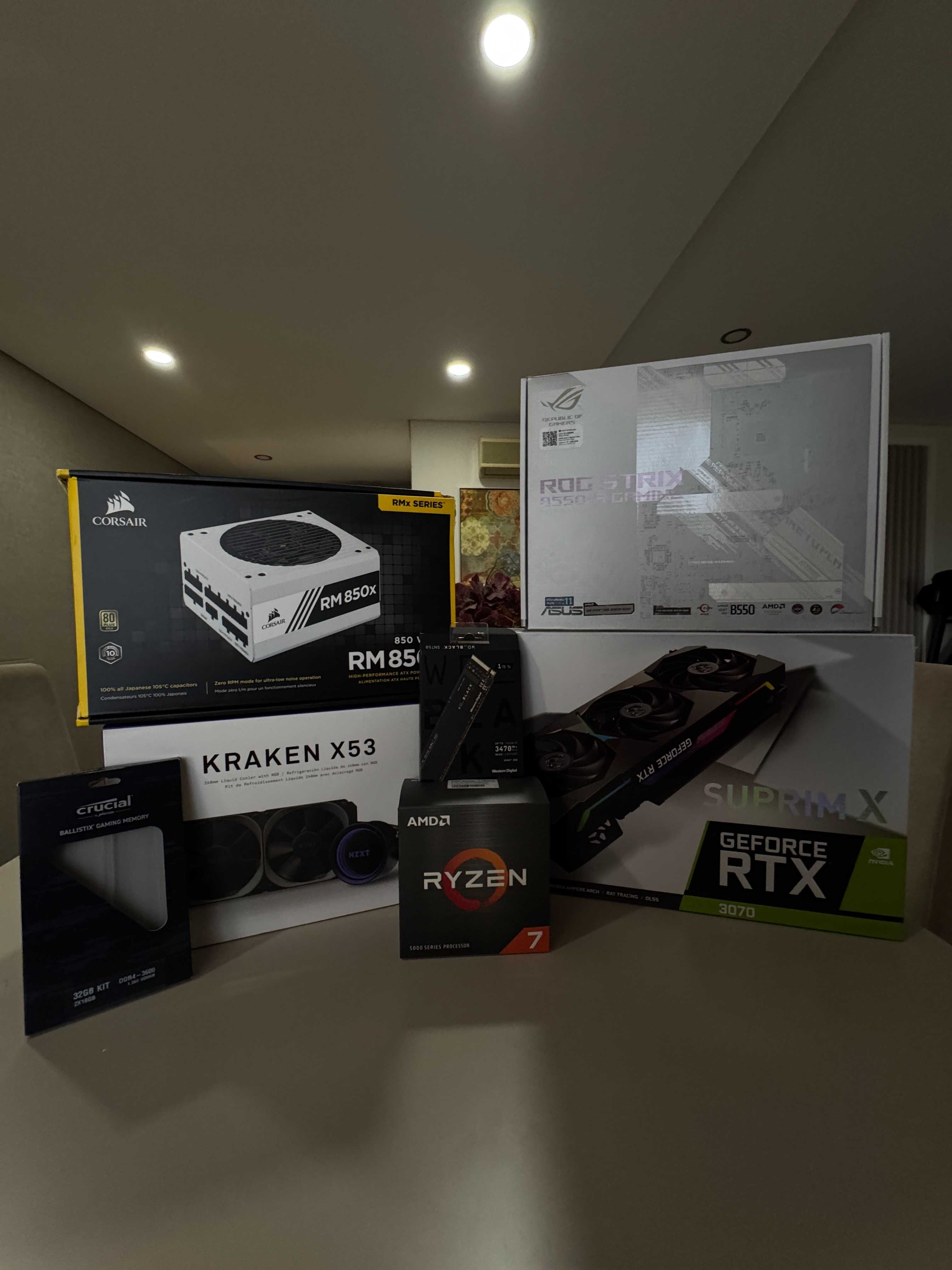 PC Gaming RTX 3070 Suprim X| Ryzen 7 5800X  | 32GB RAM + Monitor 144Hz