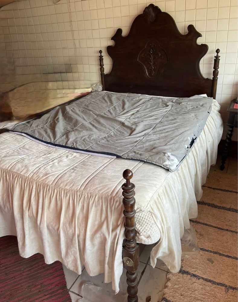 Cama de casal madeira