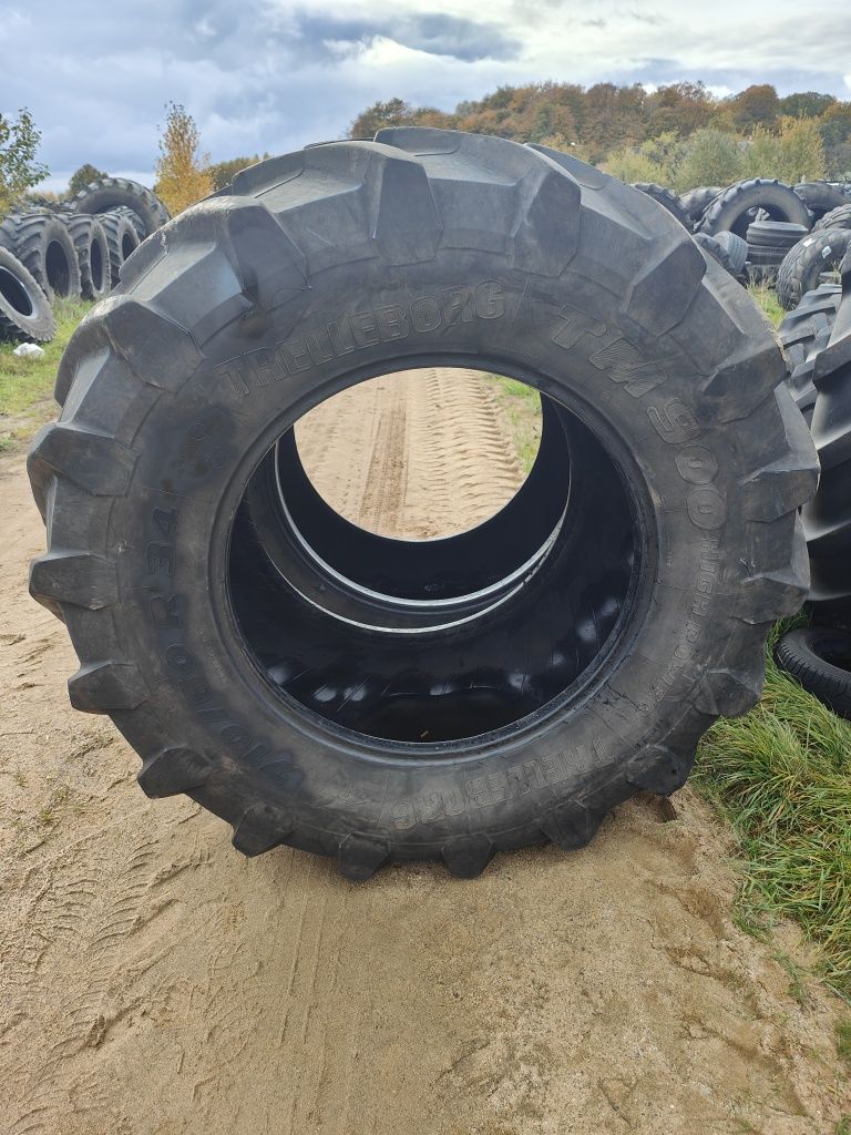 Para opony wzmocnione 710/60 R - 34 Trelleborg TM900  2018r.WdobrymSt.