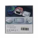 Ładowarka Indukcyjna MagSafe 15W Biała 3w1 iPhone Apple Watch AirPods