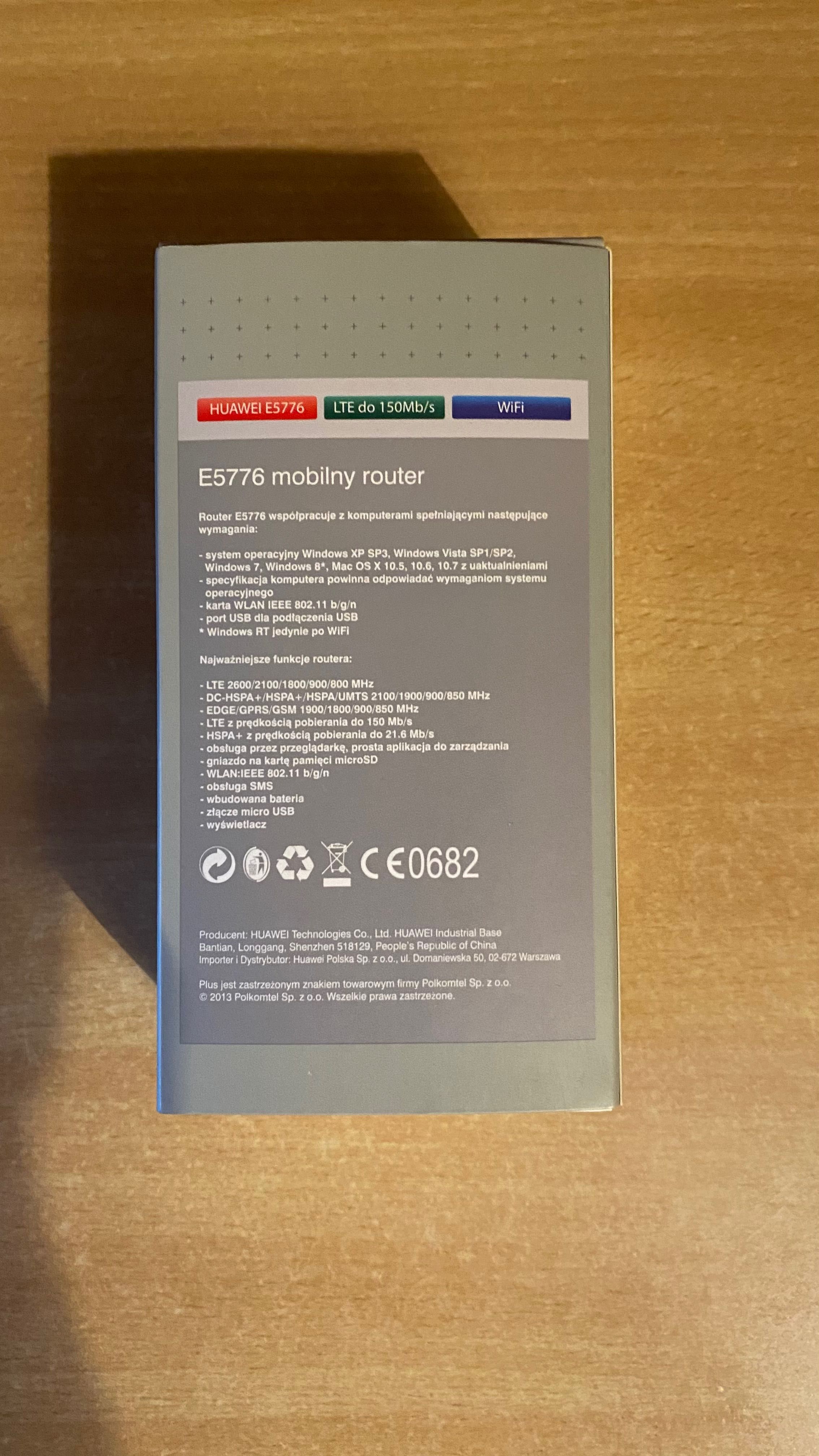 Mobilny Router Huawei E5776s-32 WiFi b/g/n 3G/4G HSPA+/LTE