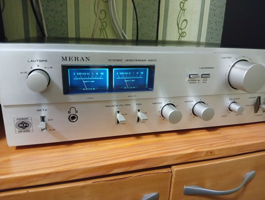 Підсилювач MERAN stereo verstärker 6503 (made in Germany)