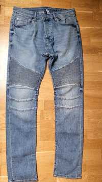 Spodnie jeansowe męskie. Skinny jeans. Rozmiar EUR 34.