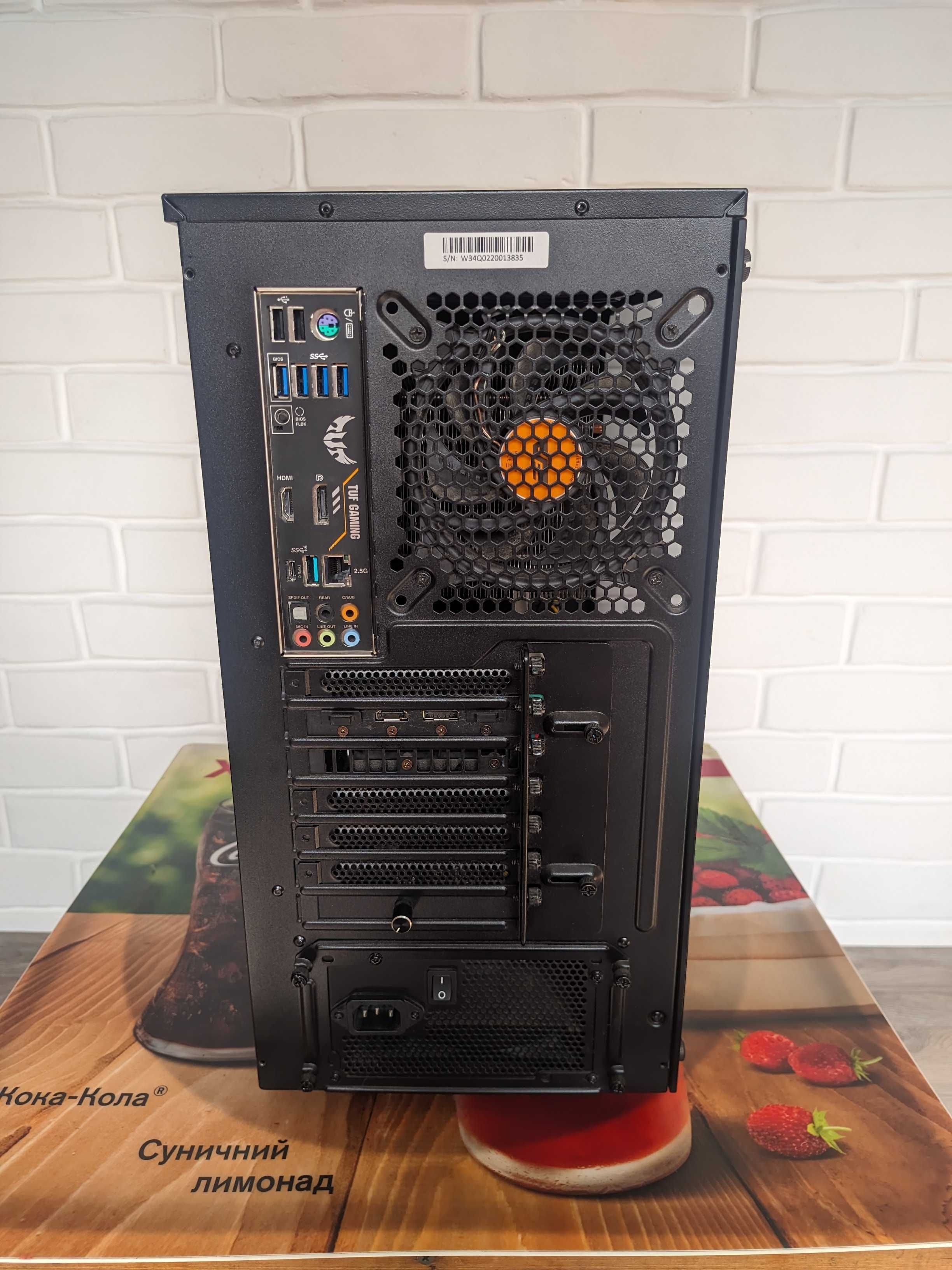 Ігровий комп’ютер Ryzen5 3600X, RX5700DualEVO, 32Gb, 256GBM2, 1TBHDD