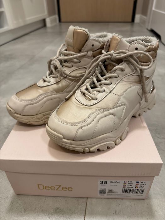 Buty dziewczęce  z Ccc na zimę rozmiar 35