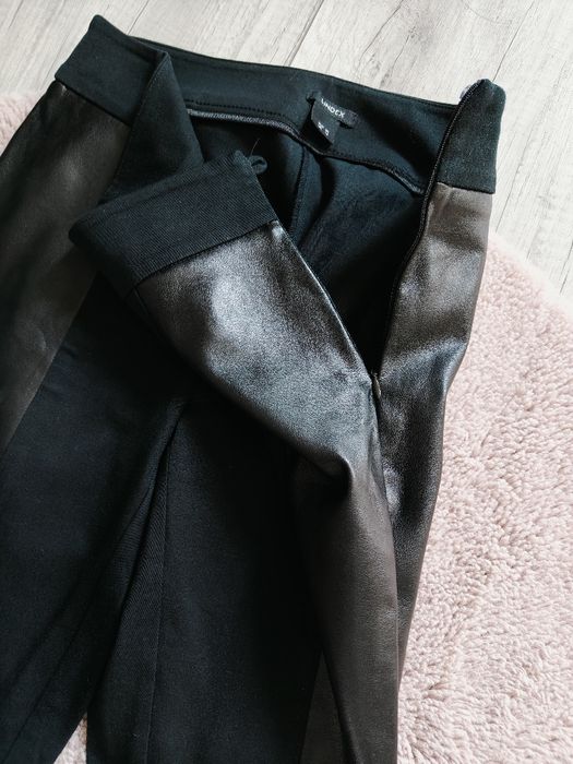 Czarne spodnie damskie 38/40