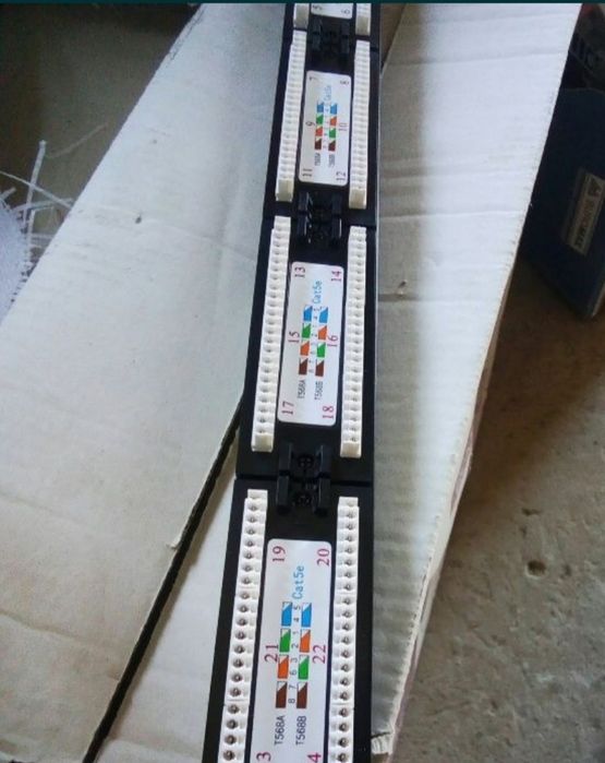 Продам патч-панелі, комутатори та інше серверне та офісне обладнання