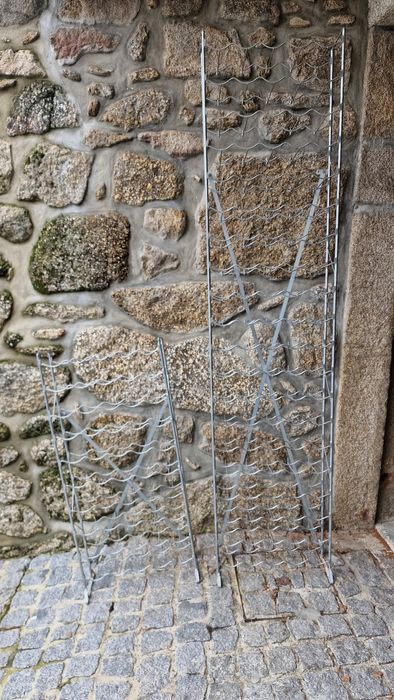 Garrafeira em inox 2 unid