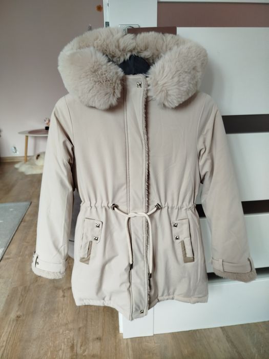 Kurtka zimowa dziewczęca 146