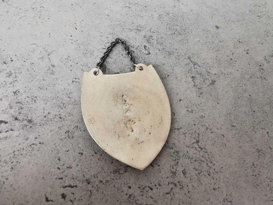 Ryngraf srebrny PRL sygnowany