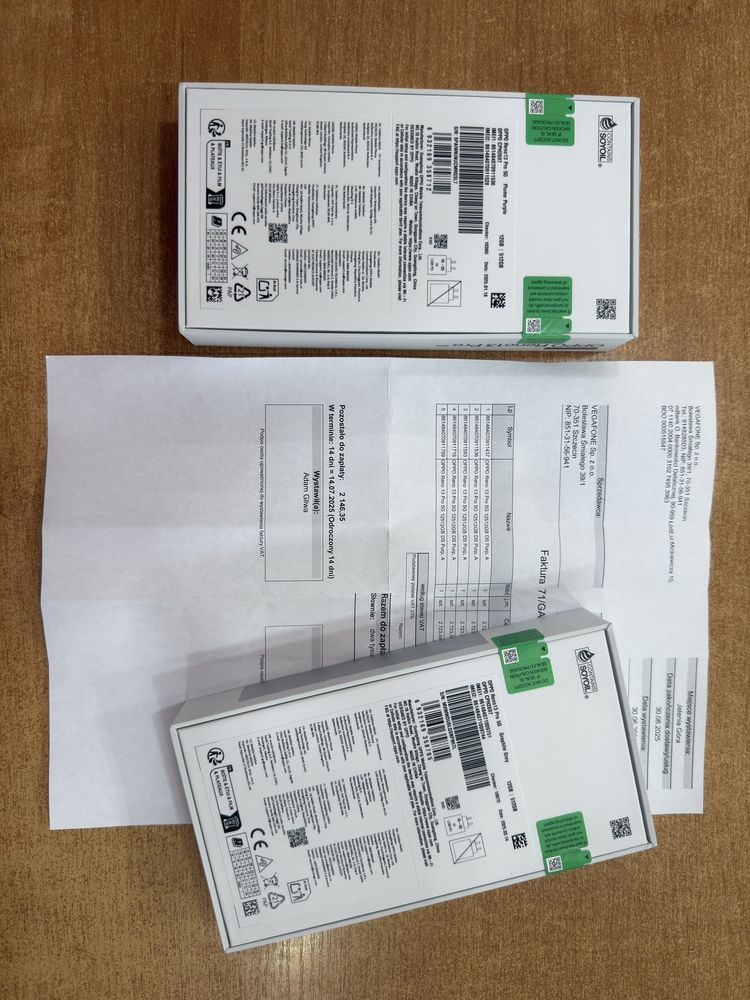 Oppo Reno 13 Pro 12/512 dwa kolory , nowe