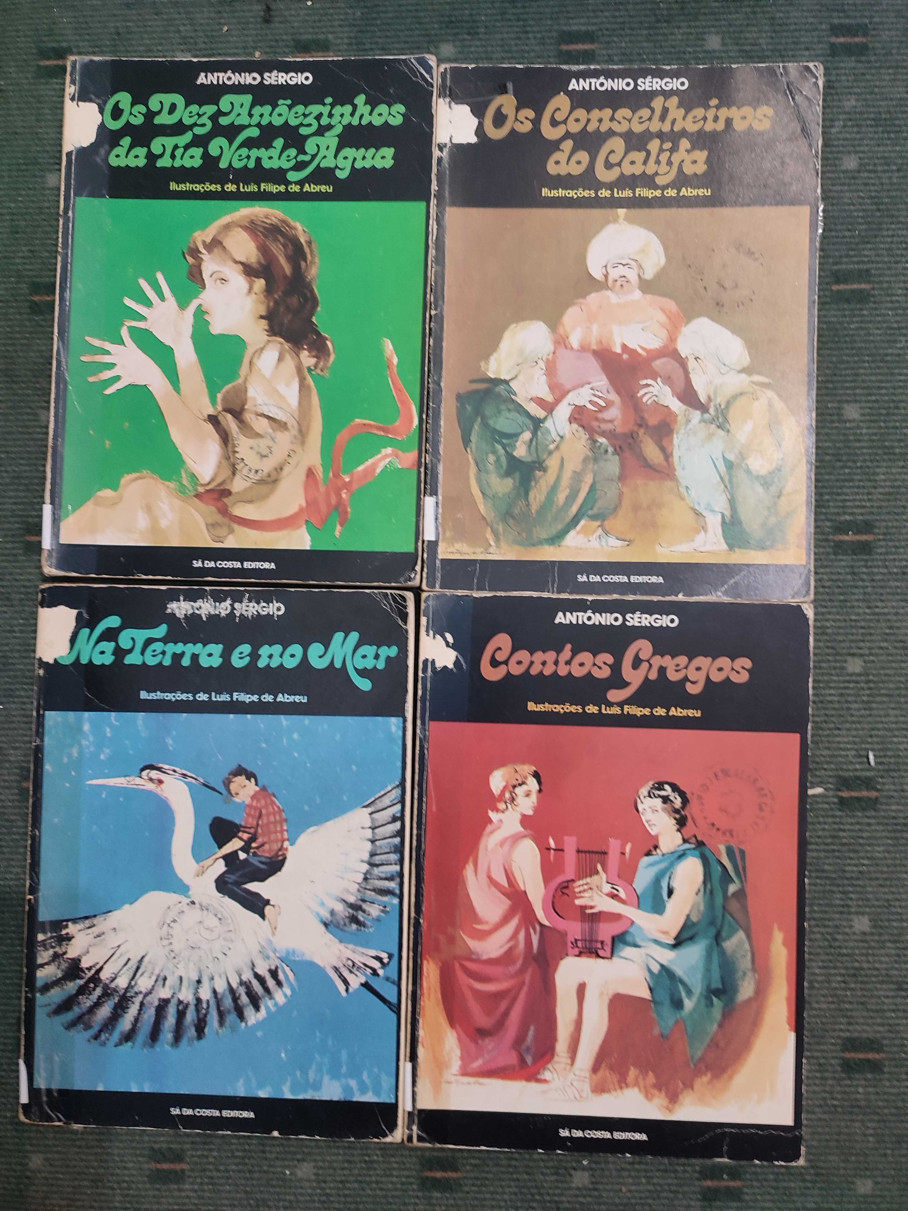 4 Livros Infantis antigos de António Sérgio