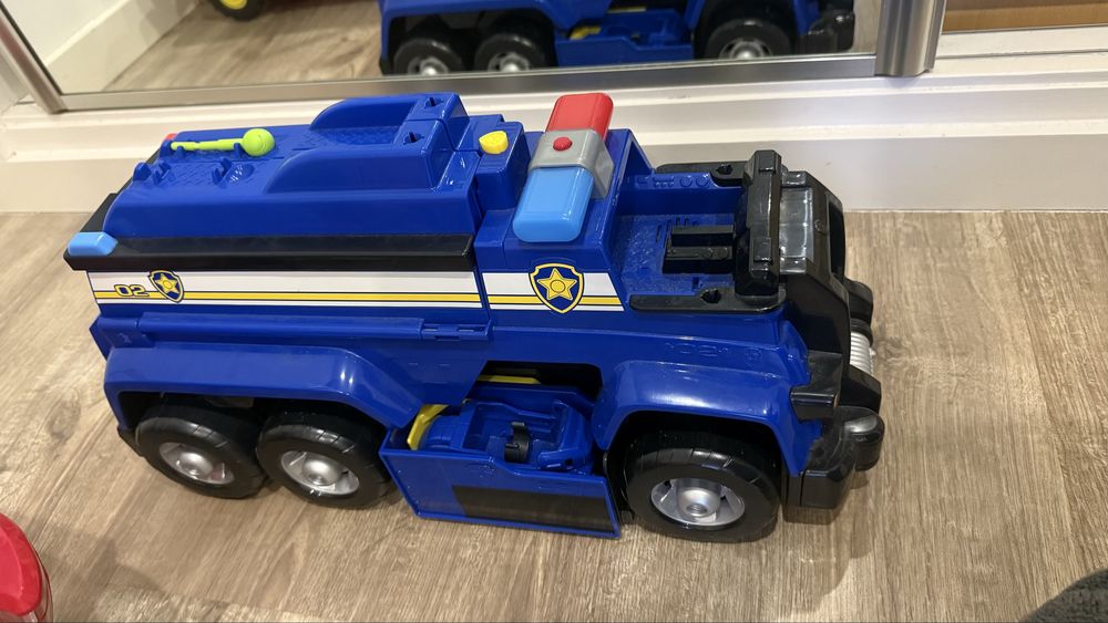 Camiao do Chase ! Camiao policia , motas e helicóptero