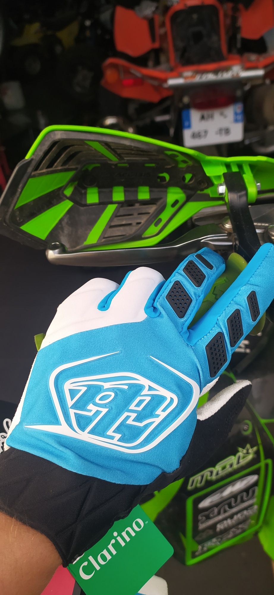Luvas de motocross