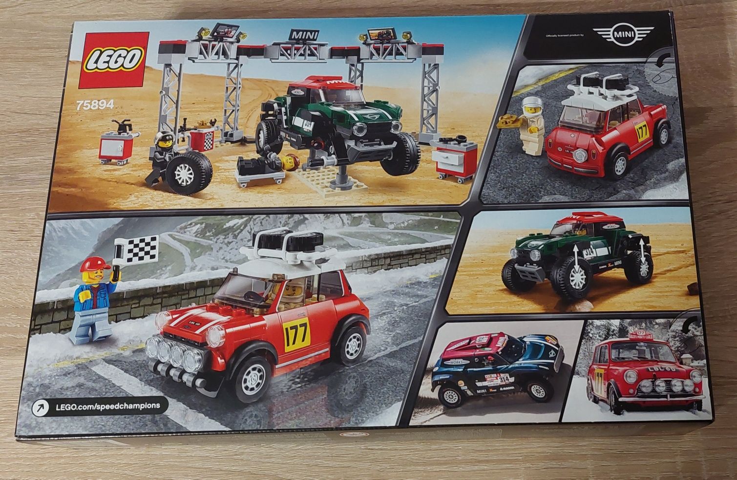 Lego 75894 Speed Champions 1967 Mini Cooper S Rally nowy