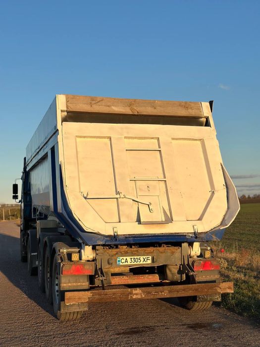 Daf xf 95 380 , полуприцеп самосвал, комплект