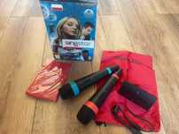 Mikrofony bezprzewodowe Sony 2szt + odbiornik PC PS2 PS3 Singstar