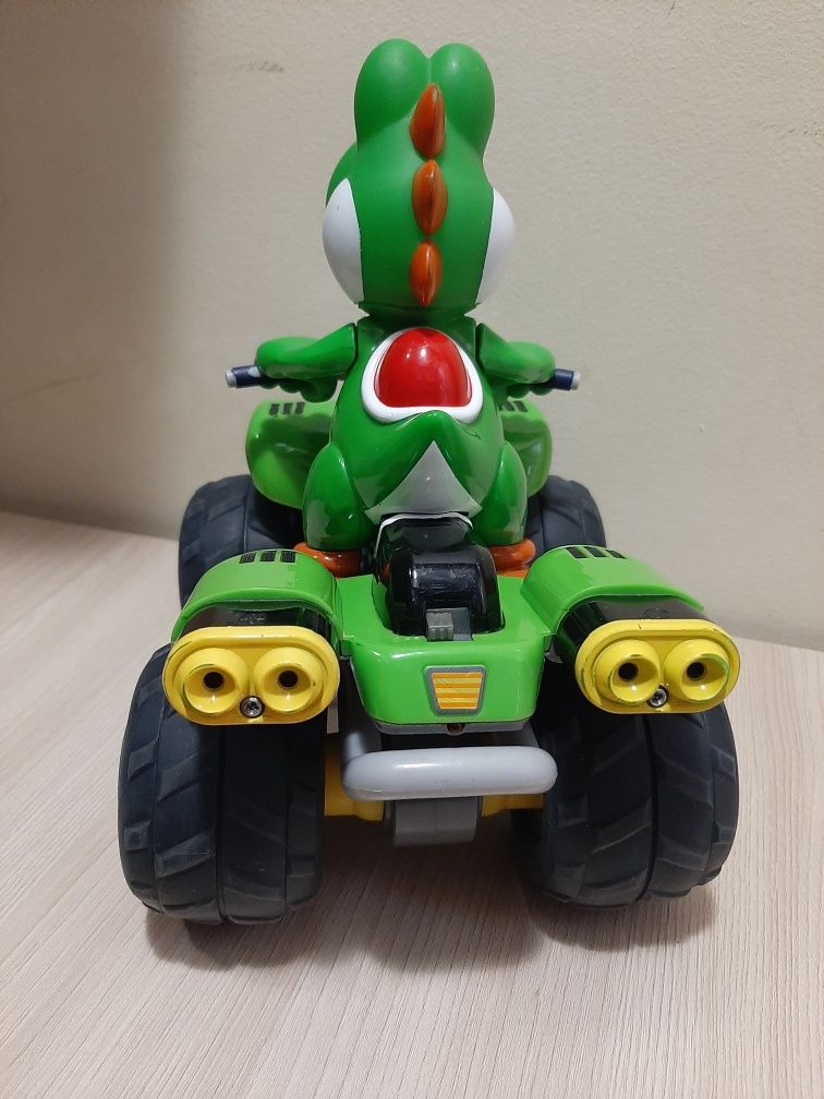 Машинка квадроцикл Yoshi Йоши на пульте carrera mario kart