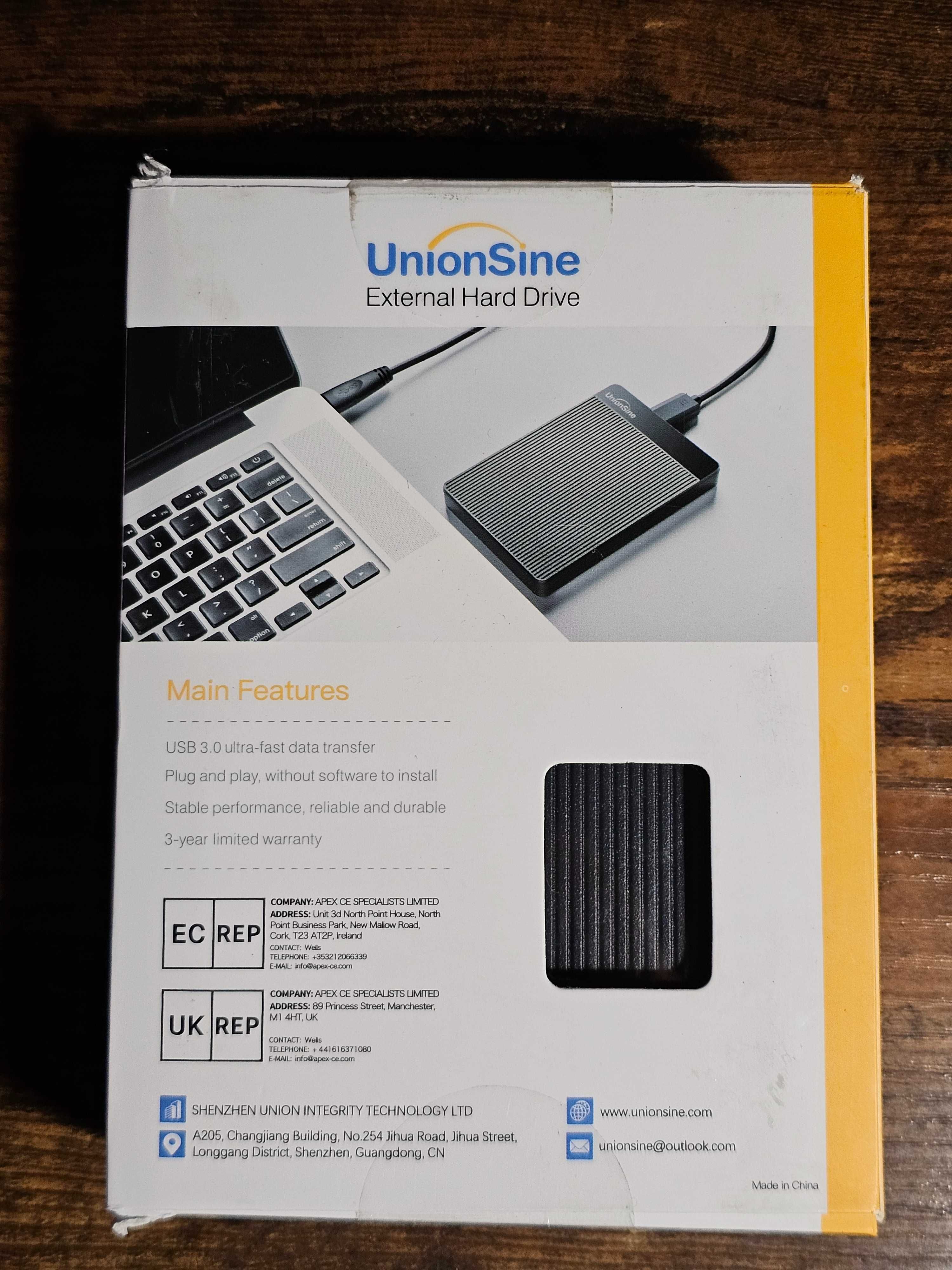 UnionSine 500 GB DataPocket Extrenal Hard Drive