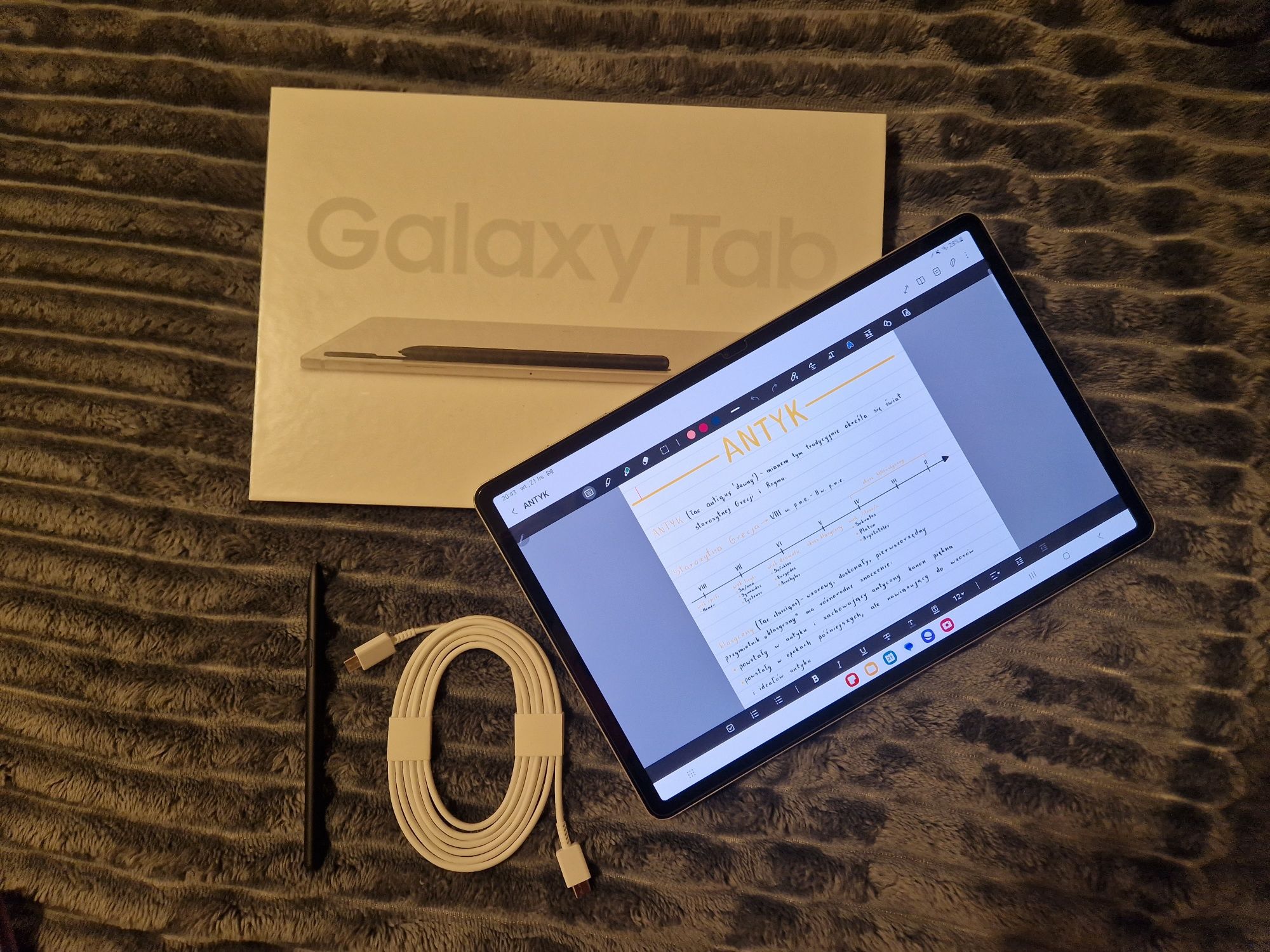 Samsung Galaxy Tab S8+ +etui i szkło hartowane