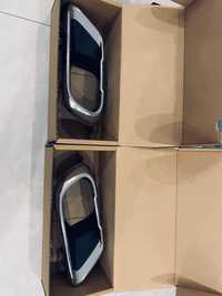 Накладки на вихлопні труби BMW X5 G05 хром, сатин глянцеві