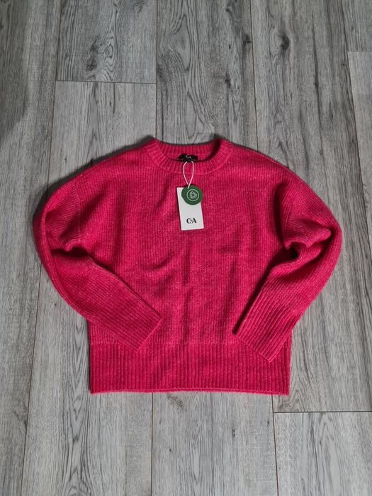 Różowu sweter, c&a, XS