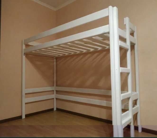 Чердак ліжко для дітей дерев"яне .Кровать чердак 80х190см для детей