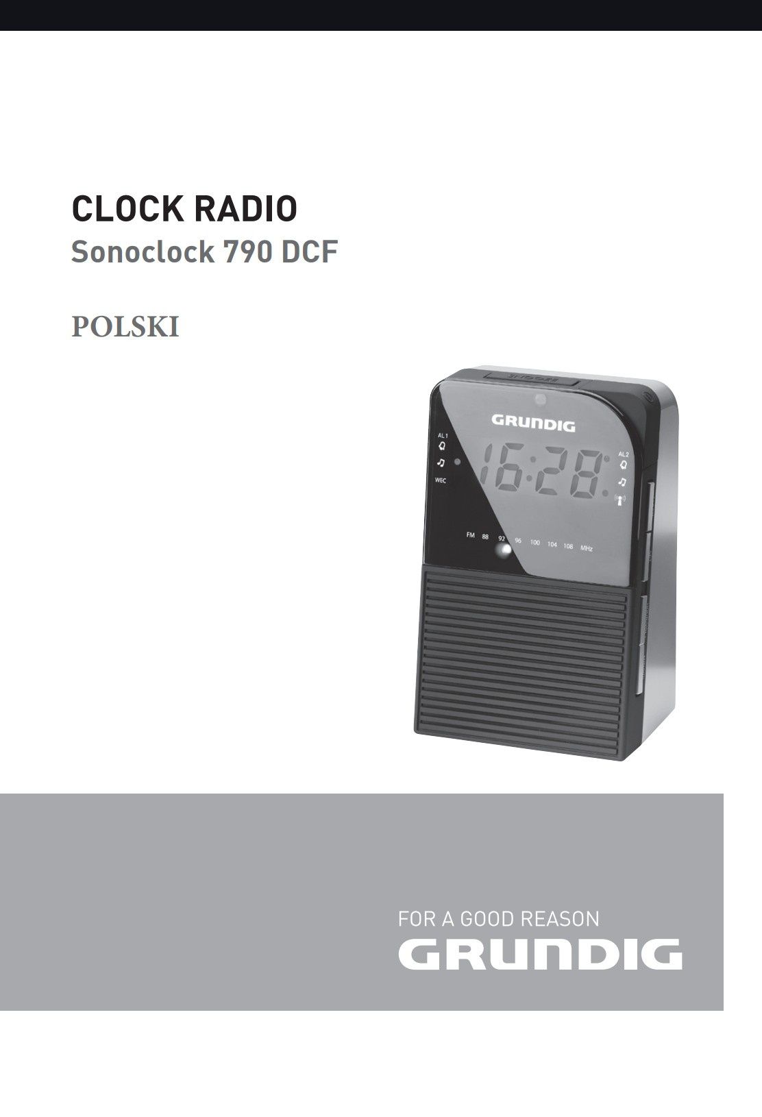 Radio budzik Grundig Sonoclock 790 DCF .