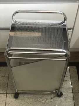 Pojemnik do łazienki kosz na pranie brudną odzież STAL NIERDZEWNA INOX