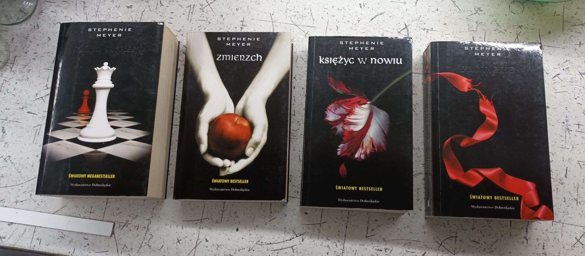 Saga Zmierzch 4 tomy Stephenie Meyer