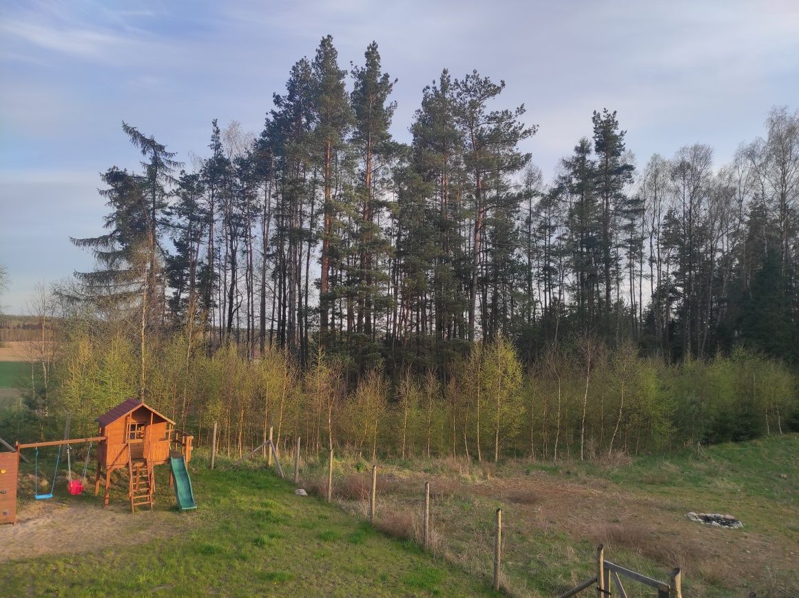 Modrzewiowy Domek letniskowy, BALIA, Kaszuby, całoroczny