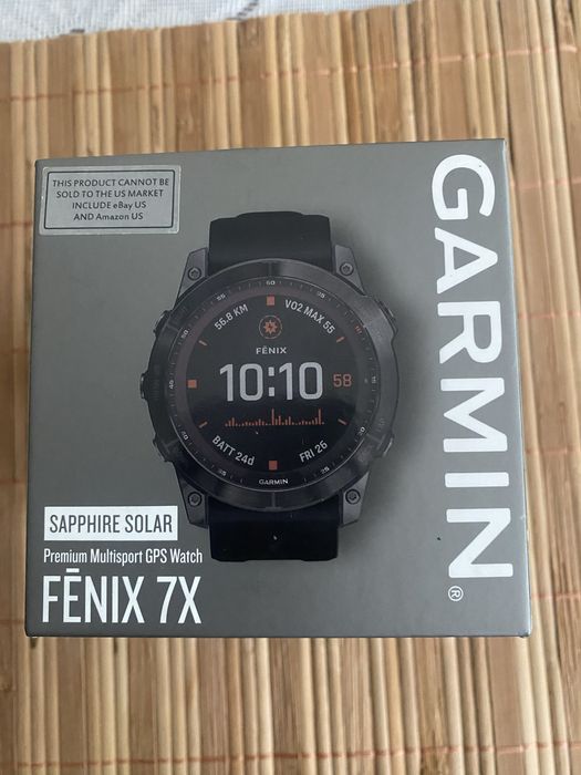 Garmin Fenix 7x Sapphire Solar
