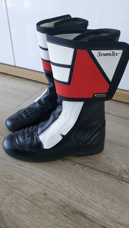 Buty motocyklowe skórzane damskie rozmiar 38 SympaTex