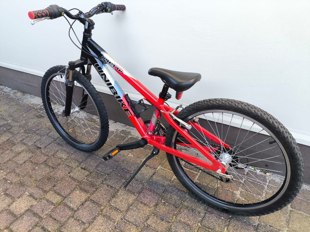 Rowerek rower 24 cale Unibike Raptor Aluminiowy stan bardzo dobry