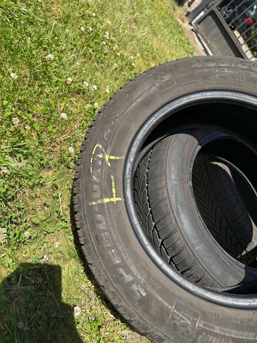 4 opony zimowe Semperit Speed-Grip 2 205/60R16 5+ mm