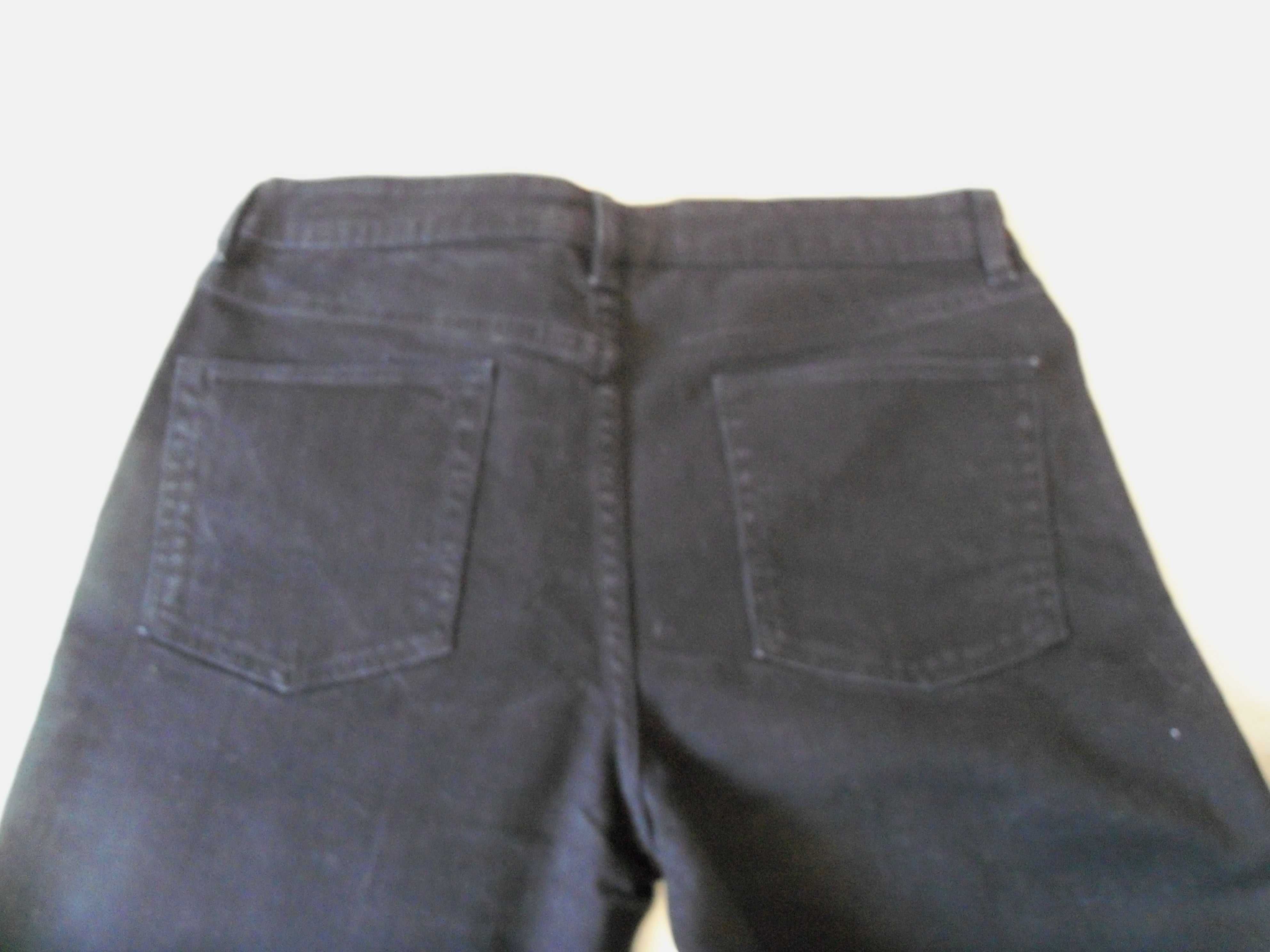 ASOS czarne spodnie jeansowe młodzieżowe/męskie W34 L32R