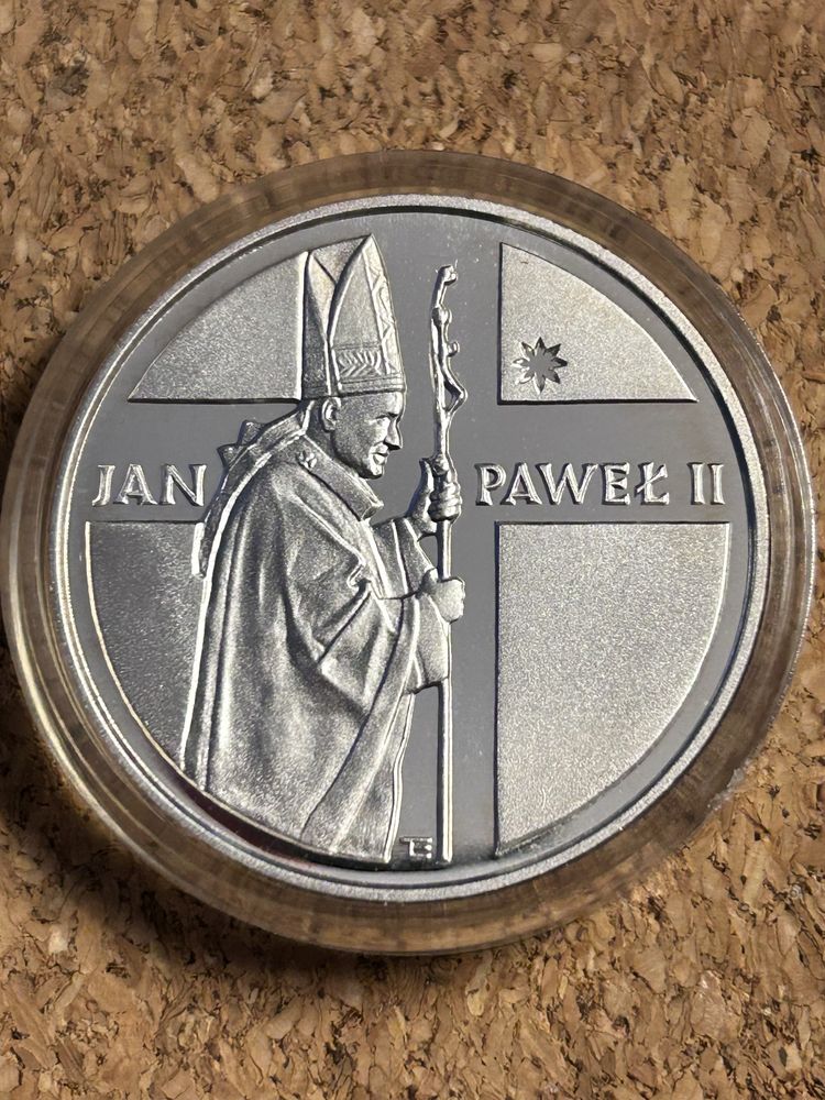 Moneta Jan Paweł II 1989