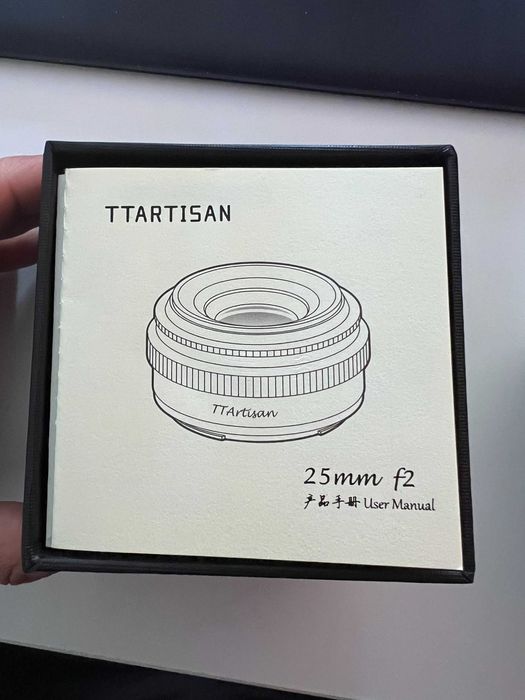 Lente da TTArtisan 25mm