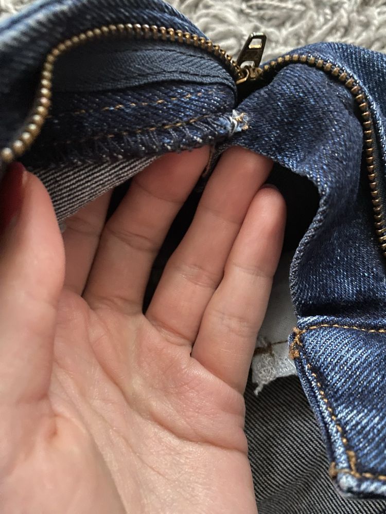 Jeansy spodnie Lee Ivy rozmiar 27/31 ciemny jeans wysoki stan rurki