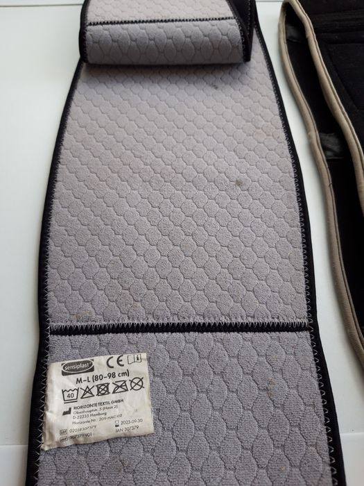 2 cintas lombares para aliviar zona abdominal e lombar