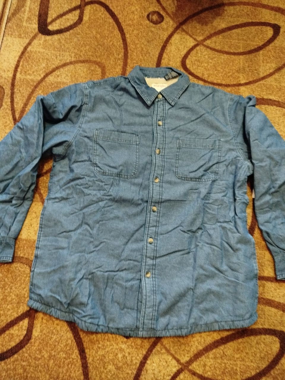 Куртка- рубашка WRANGLER sherpa  L оригинал