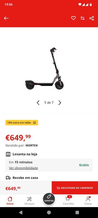 Trotinete ninebot