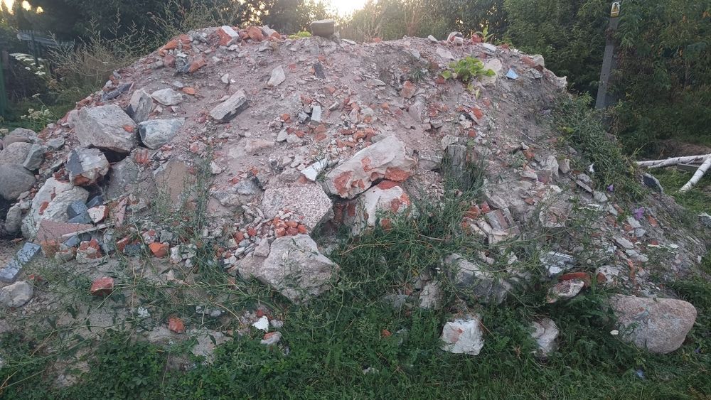 Oddam za darmo gruz betonowy ceglany