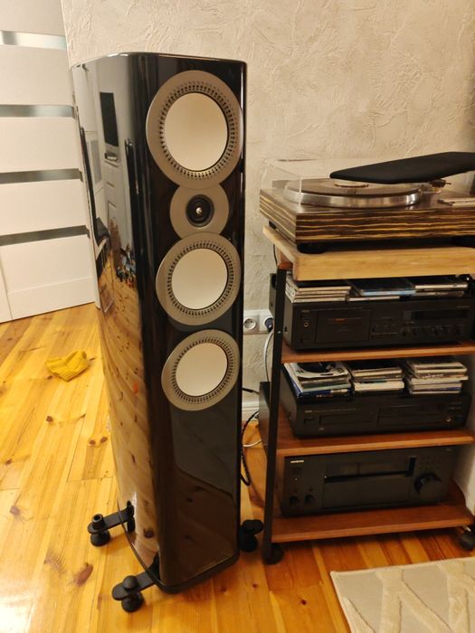 Kolumny Highend Mission ZX4 3 drożne Piękny lakier Luksusowe 25kg